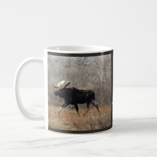 M10 Bull-Elch in der Brush Kaffeetasse (Links)