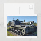 M110 Selbstfahrhaubitze  Postkarte (Vorne/Hinten)