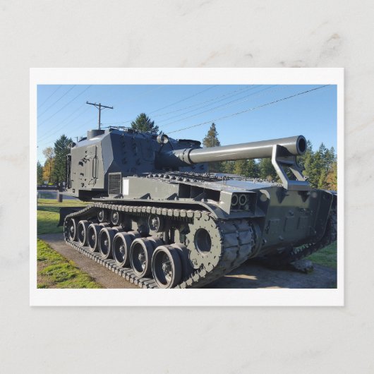 M110 Selbstfahrhaubitze  Postkarte (Vorderseite)
