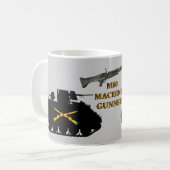 M113 ACAV Maschinen-Artillerist-Tasse Bahn-M60 Kaffeetasse (Vorderseite Links)