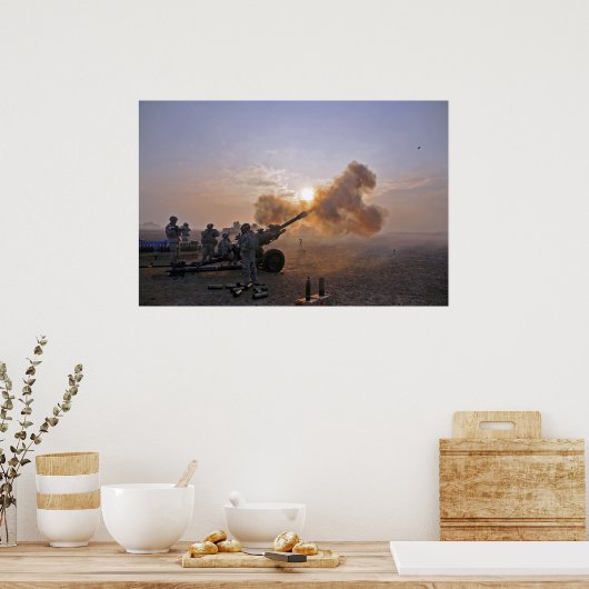 M119A2 Howitzer Poster (Küche)