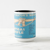 M16 A1 Bediener Manuelle Kaffee-Tasse Tasse (Zentrum)