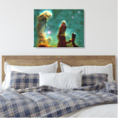 M16 Adlernebel oder Säulen der Schöpfung Leinwanddruck (Insitu (Schlafzimmer))
