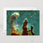 M16 Adlernebel oder Säulen der Schöpfung Postkarte (Vorne/Hinten)