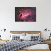 M17, Der Omega-Nebel in Sagittarius Leinwanddruck (Insitu (Schlafzimmer))