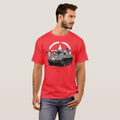 M18 Hellcat Militärpanzer WW2 T-Shirt (Vorne ganz)