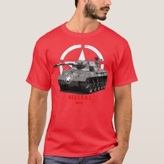M18 Hellcat Militärpanzer WW2 T-Shirt
