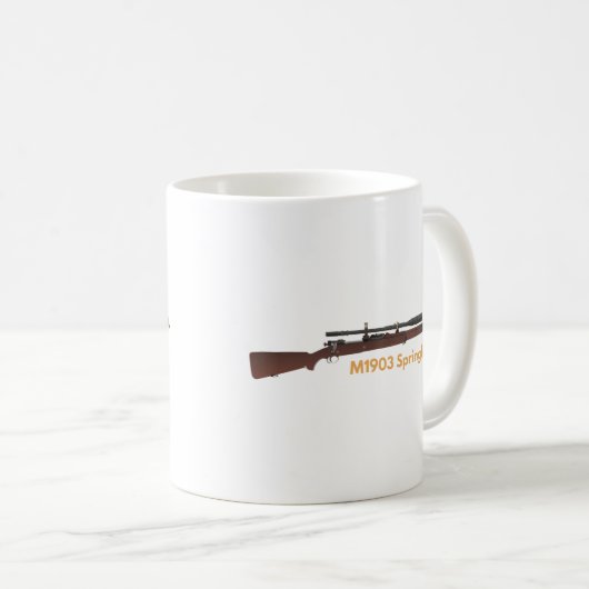 M1903 Sniper Rifle Kaffeetasse (VorderseiteRechts)