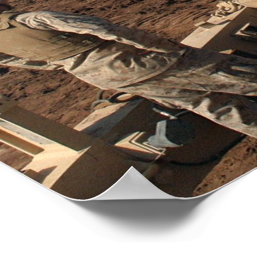 M198 Howitzer Poster (Ecke)