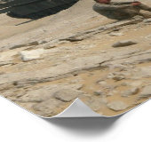 M1-A1 Abrams Tanks Poster (Ecke)