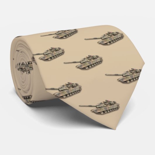 M1 Abrams Behälter-Krawatte Krawatte (Gerollt)