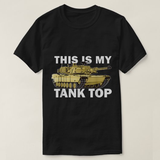 M1 Abrams Das ist mein Tank Top Funny Military Pub (Design vorne)