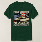 M1 Abrams Hauptkampftank T-Shirt (Design vorne)