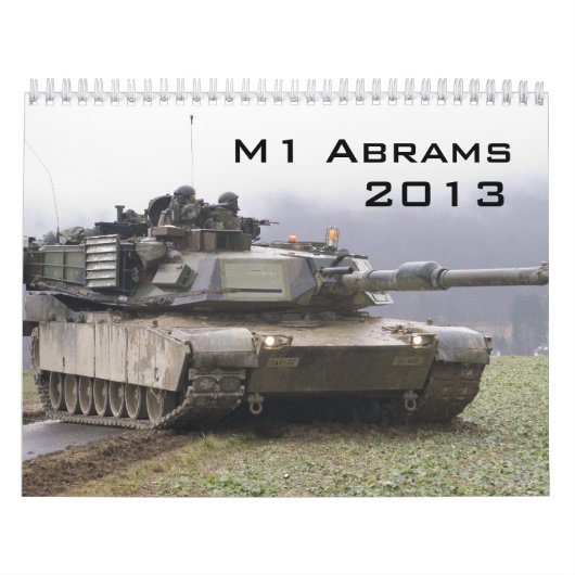 M1 Abrams-Kalender Kalender (Titelbild)