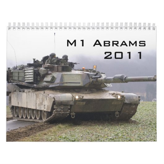 M1 Abrams-Kalender Kalender (Titelbild)