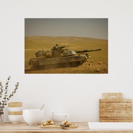 M1 Abrams Poster (Küche)