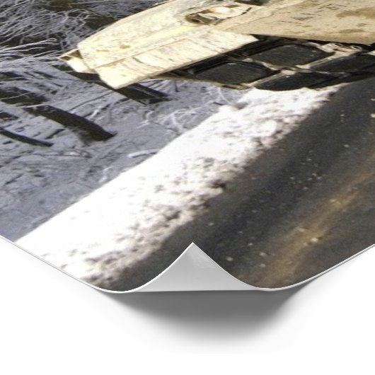 M1 Abrams Poster (Ecke)