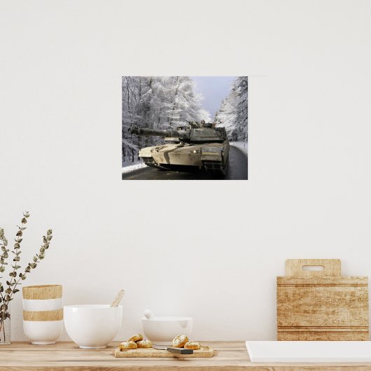 M1 Abrams Poster (Küche)