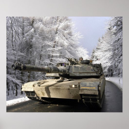 M1 Abrams Poster (Vorne)