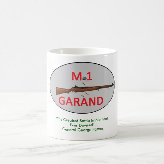 M1 Garand Kaffee-Tasse Kaffeetasse (Mittel)