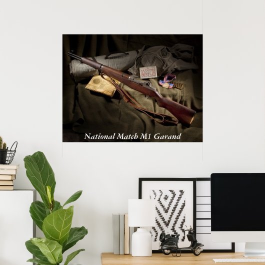 M1 Garand Poster (Heimbüro)