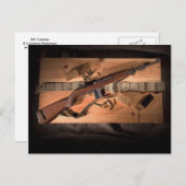 M1 Kohlenstoff Postkarte (Vorne/Hinten)