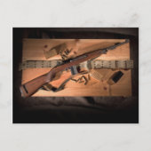 M1 Kohlenstoff Postkarte (Vorderseite)