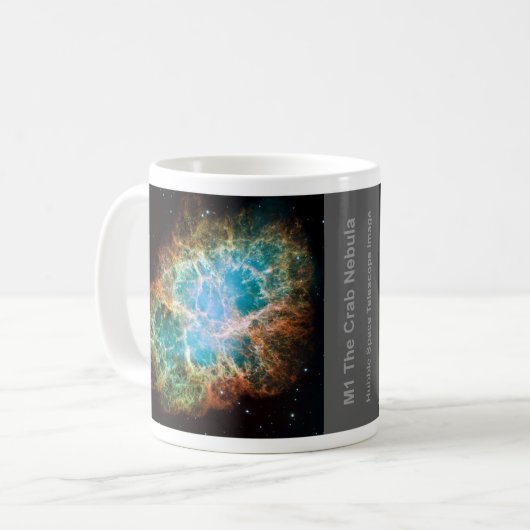 M1 Krabbennebel Kaffeetasse (Vorderseite Links)