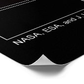 M1 Krabbennebel Poster (Ecke)