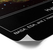 M1 Krabbennebel Poster (Ecke)