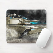 M1-Tanklappen Mousepad (Mit Mouse)