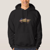 M1A1 Abrams Behälter mit amerikanische Hoodie (Vorderseite)