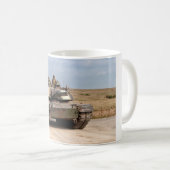 M1A1 Abrams Hauptkampftank Kaffeetasse (VorderseiteRechts)