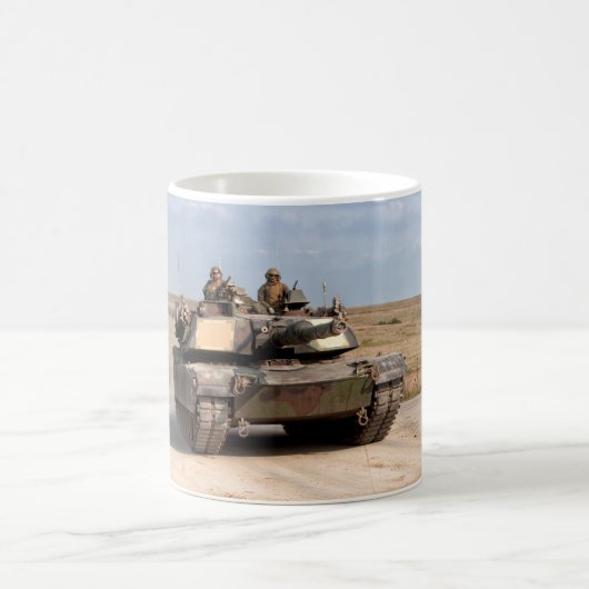 M1A1 Abrams Hauptkampftank Kaffeetasse (Mittel)
