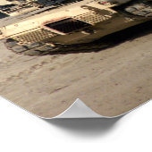 M1A1 Abrams Hauptstreitkräfte Poster (Ecke)