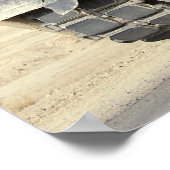 M1A1 Abrams Poster (Ecke)