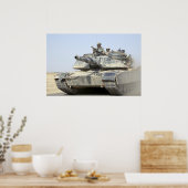 M1A1 Abrams Poster (Küche)