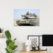 M1A1 Abrams Poster (Heimbüro)