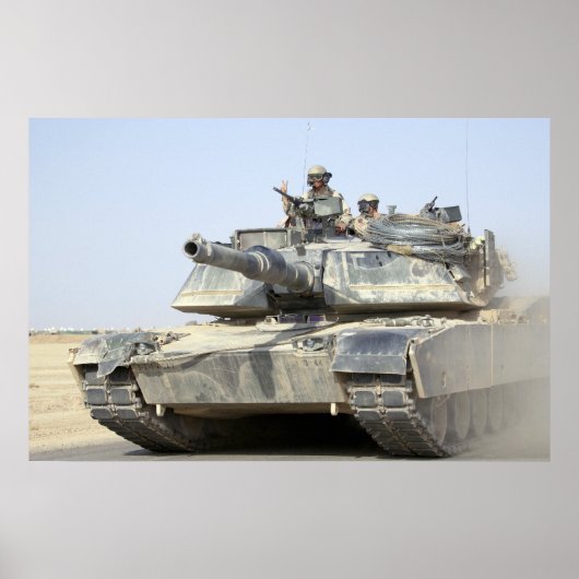 M1A1 Abrams Poster (Vorne)