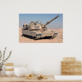 M1A1 Abrams Poster (Küche)