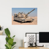 M1A1 Abrams Poster (Heimbüro)