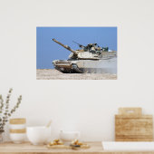 M1A1 Abrams Poster (Küche)