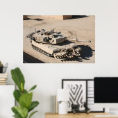 M1A1 Abrams Poster (Heimbüro)