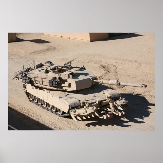 M1A1 Abrams Poster (Vorne)