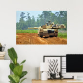 M1A1 Abrams Tank Poster (Heimbüro)