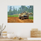 M1A1 Abrams Tank Poster (Küche)