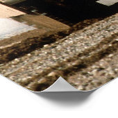 M1A1 Abrams Tank Poster (Ecke)