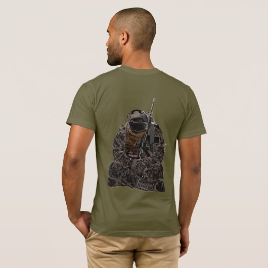 M1A1 Tankschiff-T - Shirt (Schwarz voll)