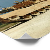 M1A2 Abrams Hauptkampftank Poster (Ecke)