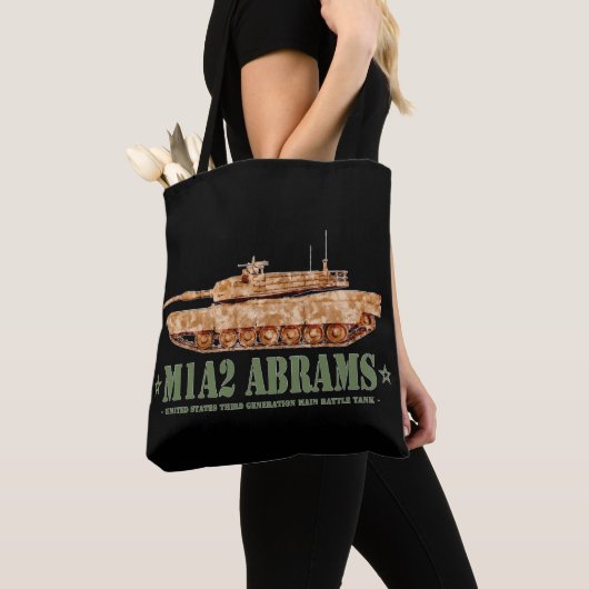 M1A2 Abrams US MBT Tank Desert Storm Veteran Tasche (Von Nahem)